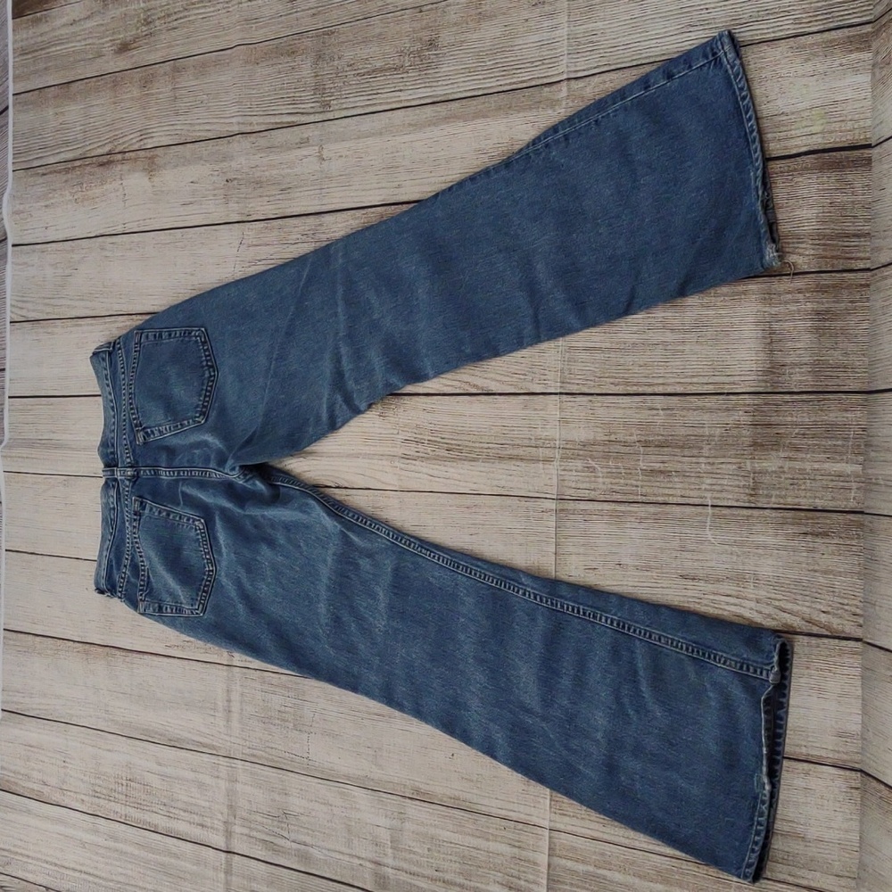 Vintage GAP High Waist Flare Leg Jeans Size 4 regular  90’s Y2K 28/30.5" - Picture 10 of 15